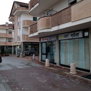 Vista dell’edificio che ospita lo studio
